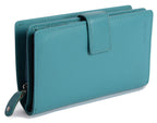 Mid-Size Leather Purse Wallet  "Holly" – Handmade by Saddler | RFID Protected & Gift Boxed
