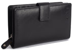 Mid-Size Leather Purse Wallet  "Holly" – Handmade by Saddler | RFID Protected & Gift Boxed