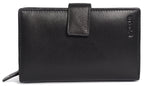 Mid-Size Leather Purse Wallet  "Holly" – Handmade by Saddler | RFID Protected & Gift Boxed