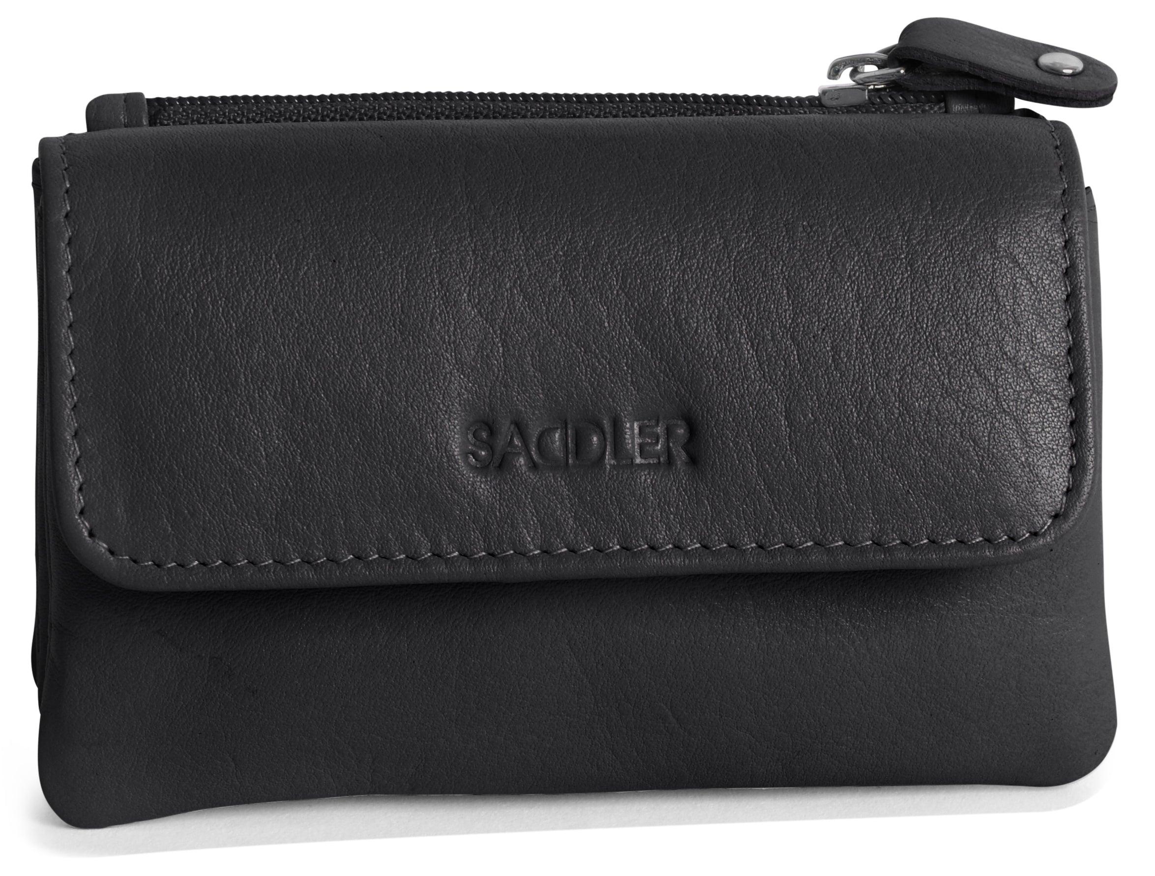 Spacious Leather Purse "Lily" – Handmade by Saddler | RFID Protected & Gift Boxed | Triple Gusset Design for Cards, Coins & Keys