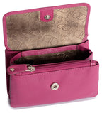 Spacious Leather Purse "Lily" – Handmade by Saddler | RFID Protected & Gift Boxed | Triple Gusset Design for Cards, Coins & Keys