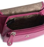 Spacious Leather Purse "Lily" – Handmade by Saddler | RFID Protected & Gift Boxed | Triple Gusset Design for Cards, Coins & Keys