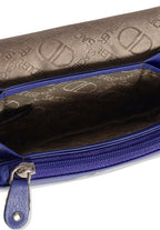 Spacious Leather Purse "Lily" – Handmade by Saddler | RFID Protected & Gift Boxed | Triple Gusset Design for Cards, Coins & Keys