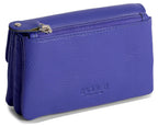Spacious Leather Purse "Lily" – Handmade by Saddler | RFID Protected & Gift Boxed | Triple Gusset Design for Cards, Coins & Keys