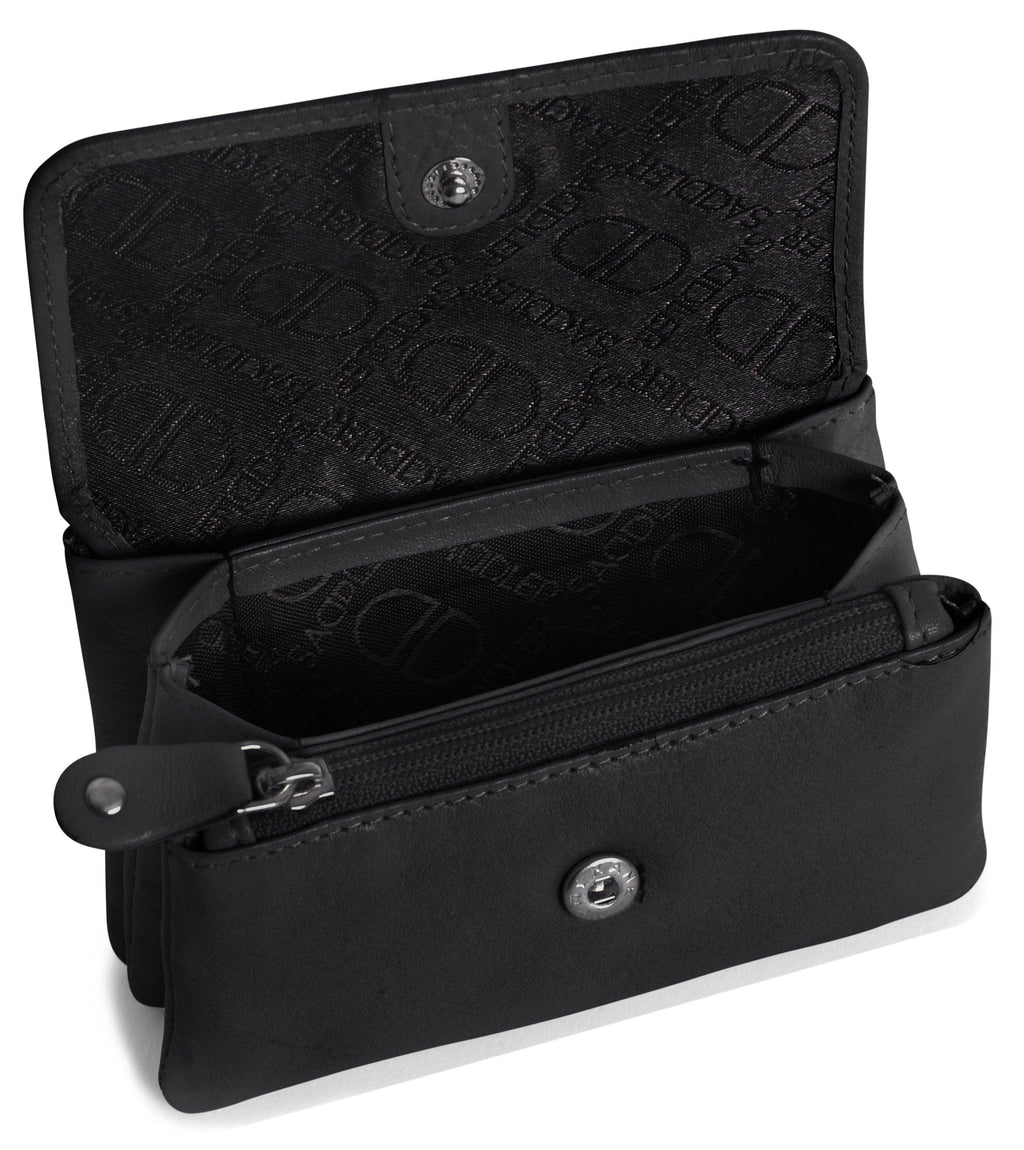 Spacious Leather Purse "Lily" – Handmade by Saddler | RFID Protected & Gift Boxed | Triple Gusset Design for Cards, Coins & Keys