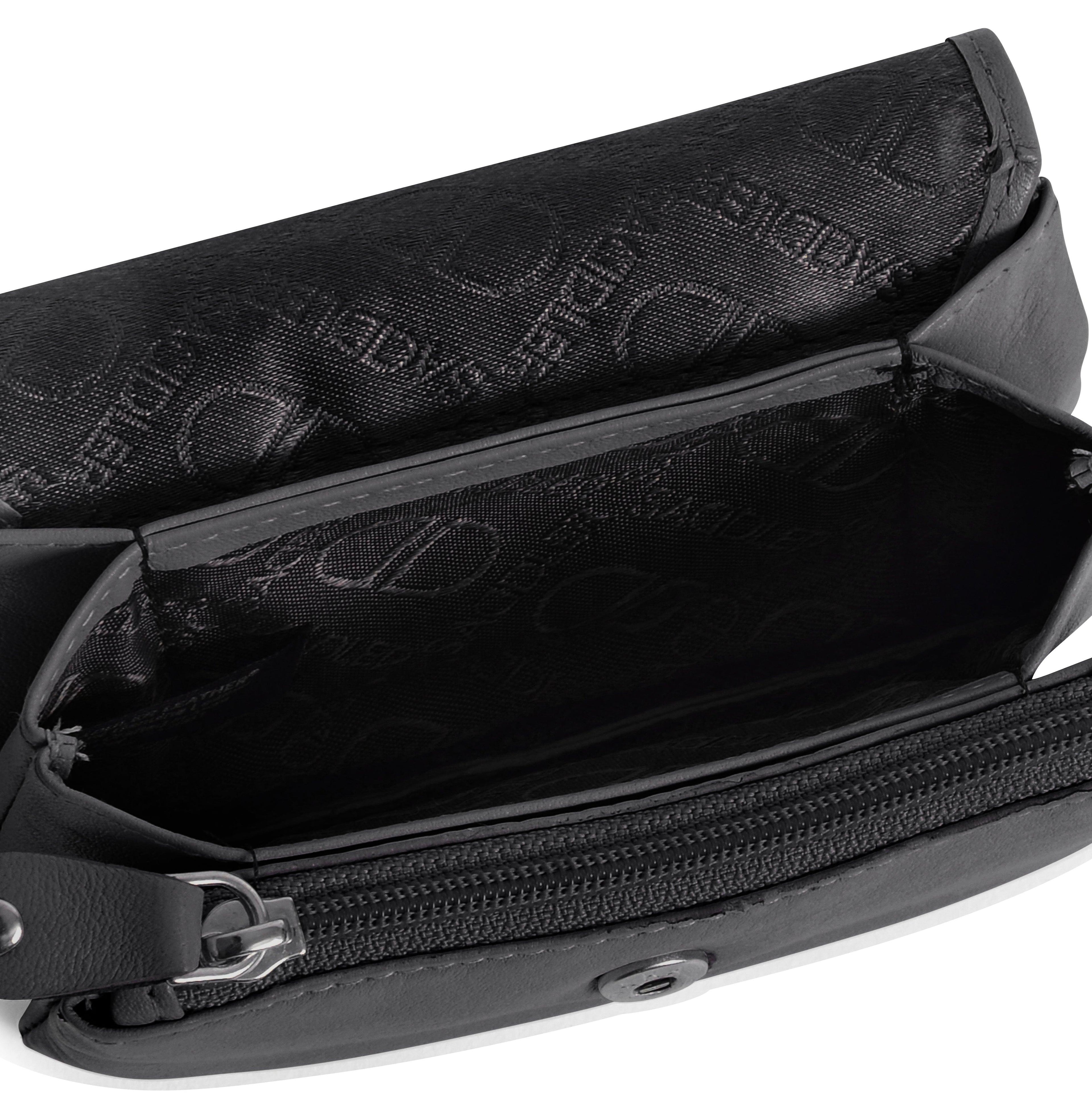 Spacious Leather Purse "Lily" – Handmade by Saddler | RFID Protected & Gift Boxed | Triple Gusset Design for Cards, Coins & Keys