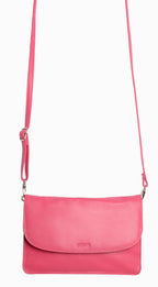SADDLER Olivia 3-Section Leather Crossbody Bag & Clutch – Compact & Stylish - Gift Boxed
