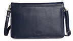 SADDLER Olivia 3-Section Leather Crossbody Bag & Clutch – Compact & Stylish - Gift Boxed