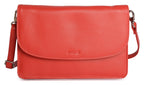 SADDLER Olivia 3-Section Leather Crossbody Bag & Clutch – Compact & Stylish - Gift Boxed