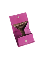 SADDLER POPPY Leather Square Mini Tray Purse