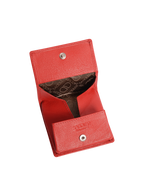 SADDLER POPPY Leather Square Mini Tray Purse