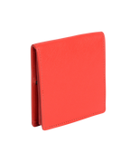 SADDLER POPPY Leather Square Mini Tray Purse