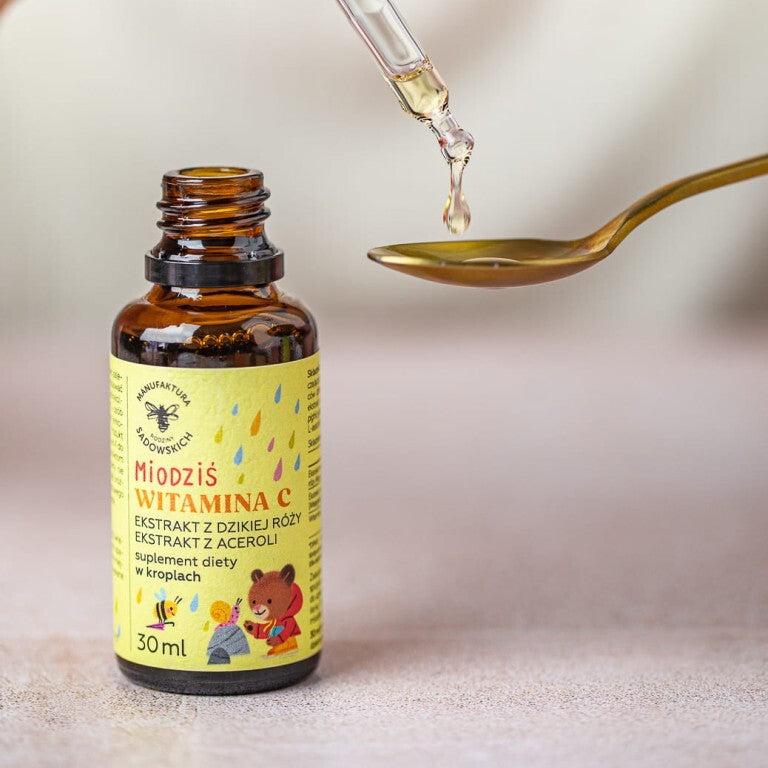 Drops Vitamin C for Kids - Honey Bear 30ml