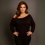 Sparkly Shimmer Off Shoulder Bardot Top
