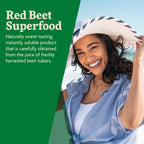 Salus Red Beet Crystals - Organic Beet Root Powder Superfood, 7 oz | Vitamin C, Folate, Magnesium & Potassium