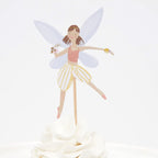 SAMOKA Fairy Cupcake Toppers – 24 Pcs Fairy Cake Decorations