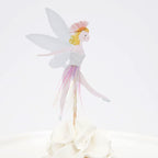 SAMOKA Fairy Cupcake Toppers – 24 Pcs Fairy Cake Decorations