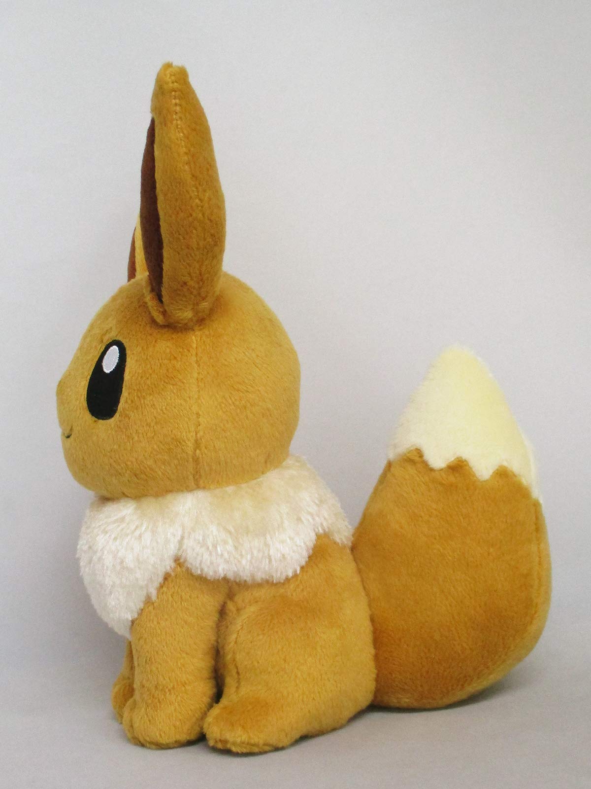 Sanei Pokemon All Star Series Eevee Plush – 8-Inch Officially Licensed Brown Stuffed Toy