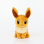 Sanei Pokemon All Star Series Eevee Plush – 8-Inch Officially Licensed Brown Stuffed Toy