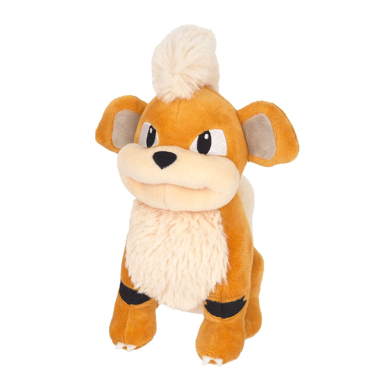 Sanei Growlithe Plush – 7-Inch Pokemon All Star Collection