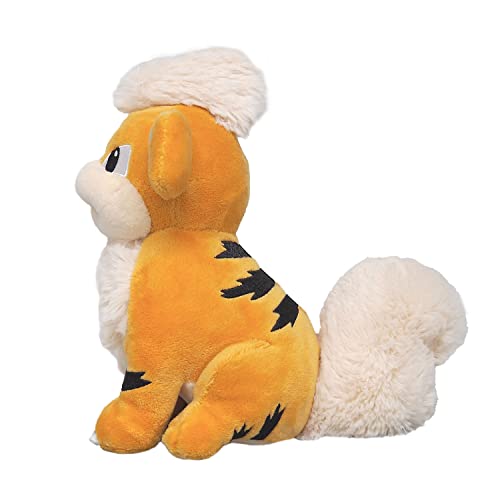 Sanei Growlithe Plush – 7-Inch Pokemon All Star Collection