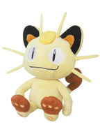 Sanei Pokemon All Star Collection PP37 Meowth 8-Inch Plush - Beige