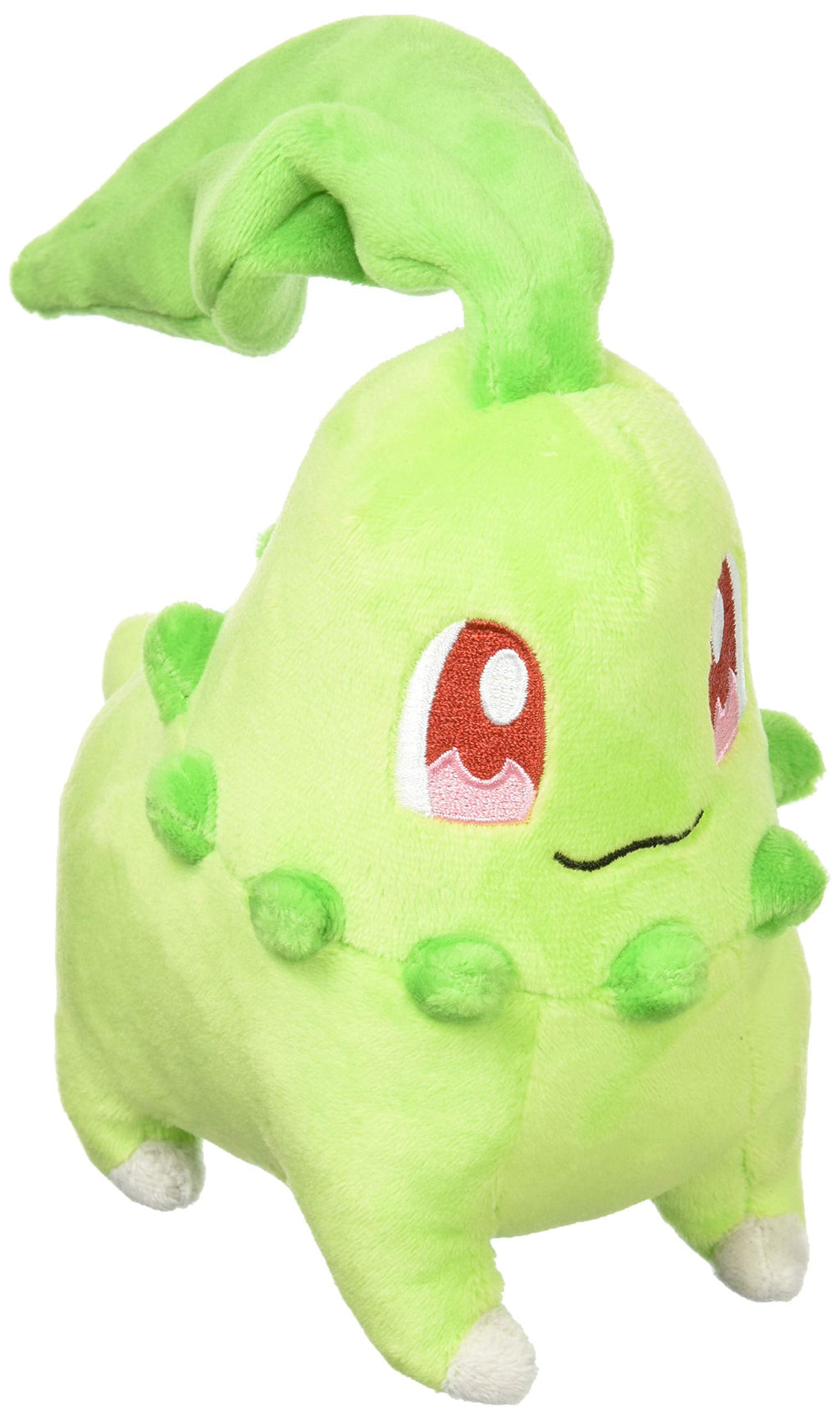 Sanei Pokemon All Star Collection PP40 Chikorita 6-Inch Plush, Green