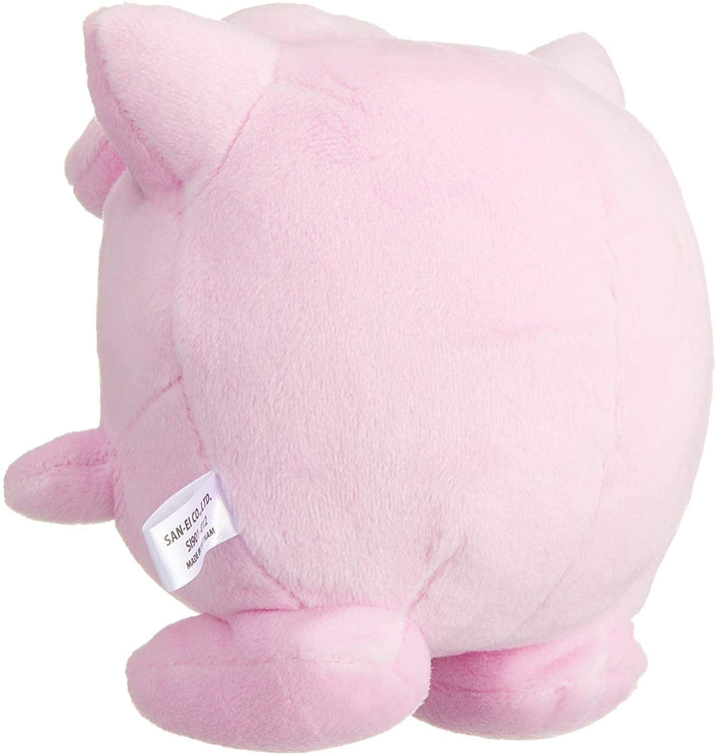 Sanei Pokemon All Star Series Jigglypuff Plush – 5-Inch Pink, Officially Licensed