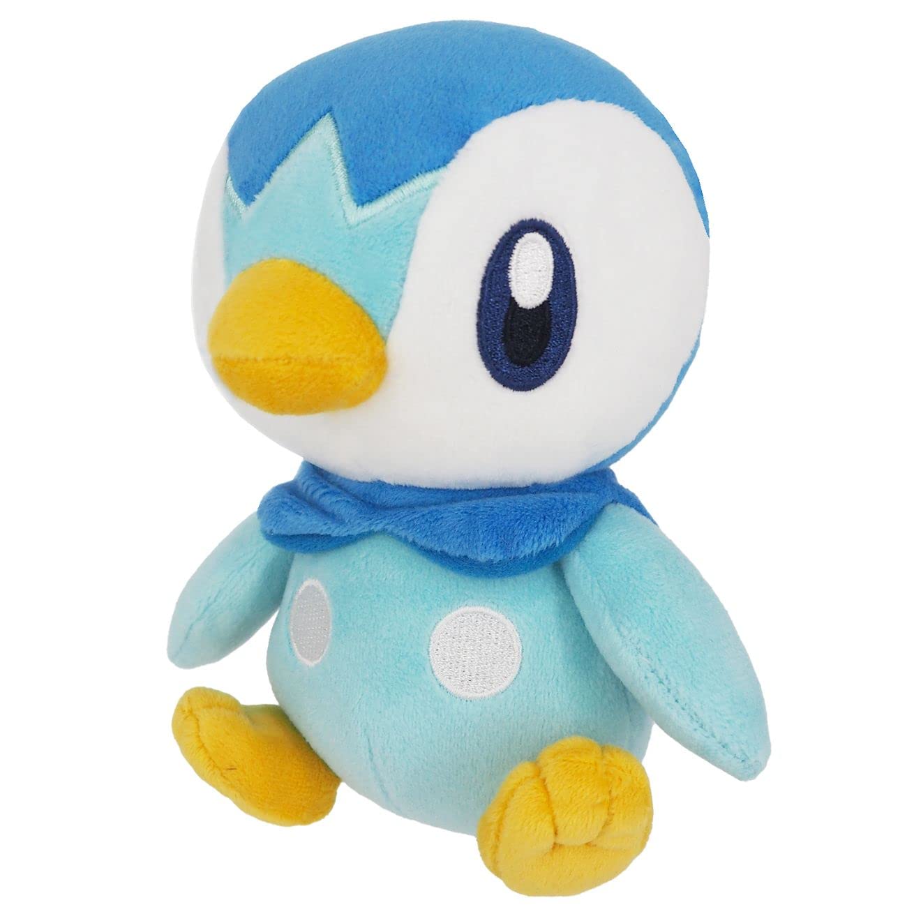Sanei Pokemon All Star Collection PP89 Piplup Plush 6-Inch Blue