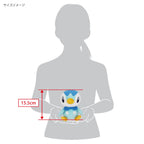 Sanei Pokemon All Star Collection PP89 Piplup Plush 6-Inch Blue