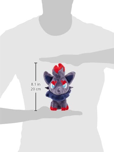 Sanei Pokemon All Star Zorua Plush – 7-Inch Officially Licensed Collectible