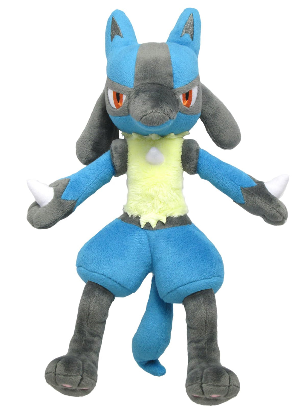 Sanei Pokemon Lucario Plush 12in – All Star Series, Officially Licensed