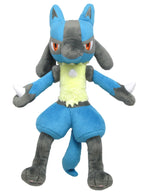 Sanei Pokemon Lucario Plush 12in – All Star Series, Officially Licensed
