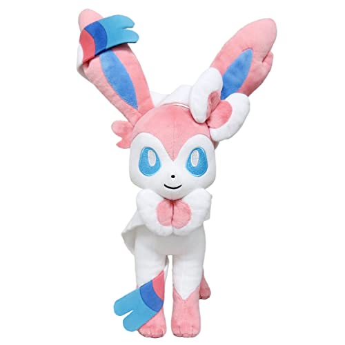 Sanei Pokemon SAN-EI PP224 All Star Collection Nymphia Plush Toy (M) – 13.4 in / 34 cm