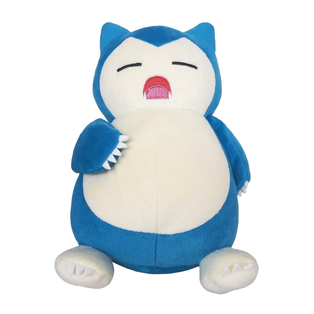 Sanei Snorlax 8-Inch Stuffed Plush – Officially Licensed Pokemon Collectible
