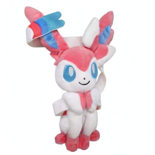 Sanei Sylveon Plush – PP125 Pokemon All Star Collection (Brown/A) | Official Sanei