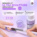 SAVILAND Professional Acrylic Nail Kit with Drill – SSProAcryl X Complete DIY Salon Set