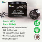 Sayan Pure Altai Shilajit Resin 30g | 4-Month Supply | Organic Fulvic Acid
