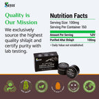 Sayan Pure Altai Shilajit Resin 30g | 4-Month Supply | Organic Fulvic Acid
