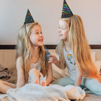 SAYAYA 72 PCS Rainbow Scratch Party Hats Bulk – DIY Birthday Cone Hats for Kids & Adults