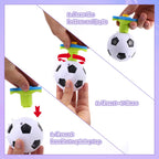 SCIONE LED Light Up Spinning Tops – 10 Pcs Kids Party Favors, Glow-in-the-Dark Toys