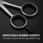 SERRATED 6 Inch Barber Scissors Professional Hair Cutting Shears