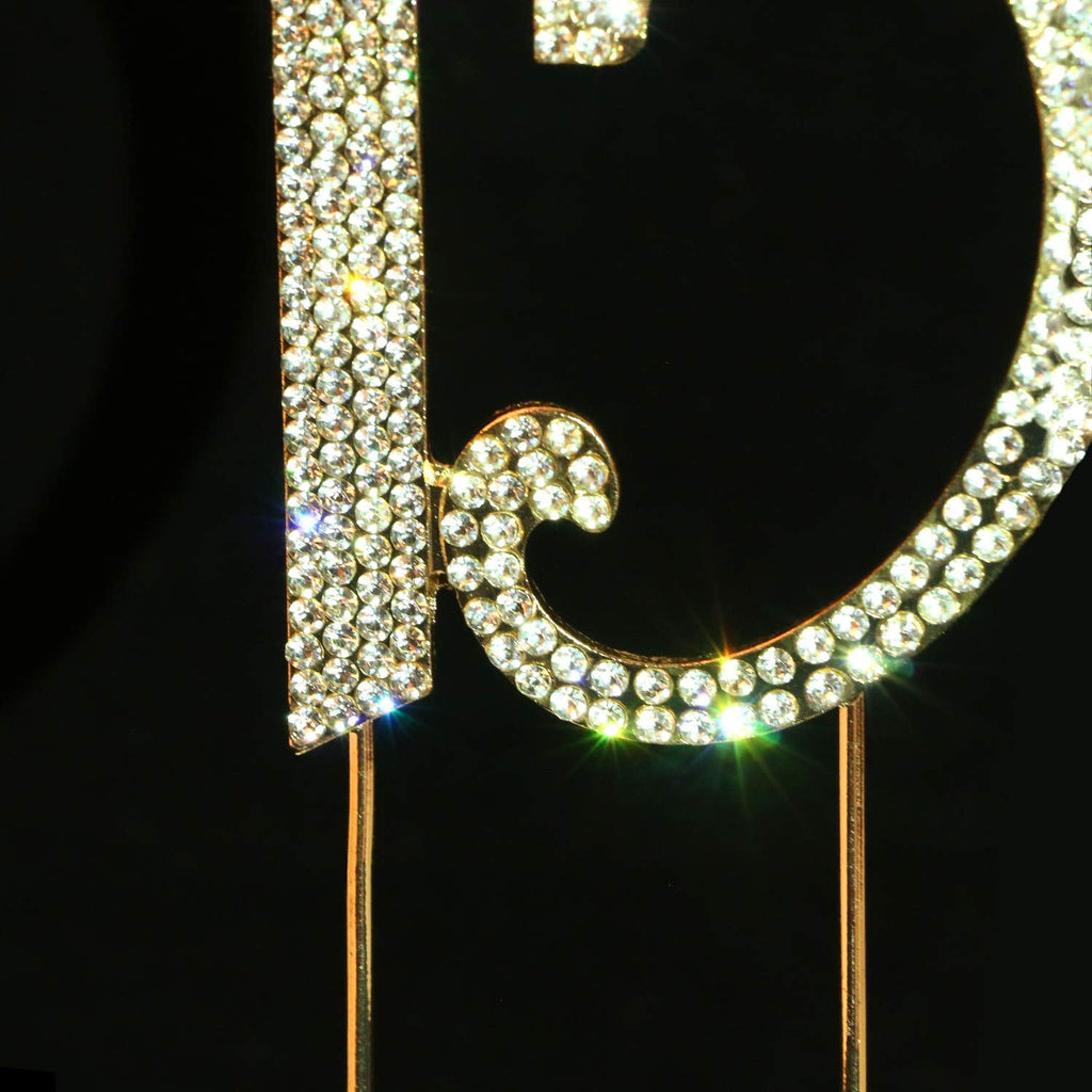Scotamalone15 Cake Topper - Premium Bling Rhinestone Diamond Gems