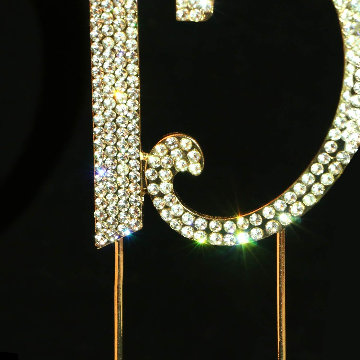 Scotamalone15 Cake Topper - Premium Bling Rhinestone Diamond Gems