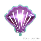 Mermaid Decoration Kit – Sea Balloons & Mermaid Tail Foil Balloons by sdquskin