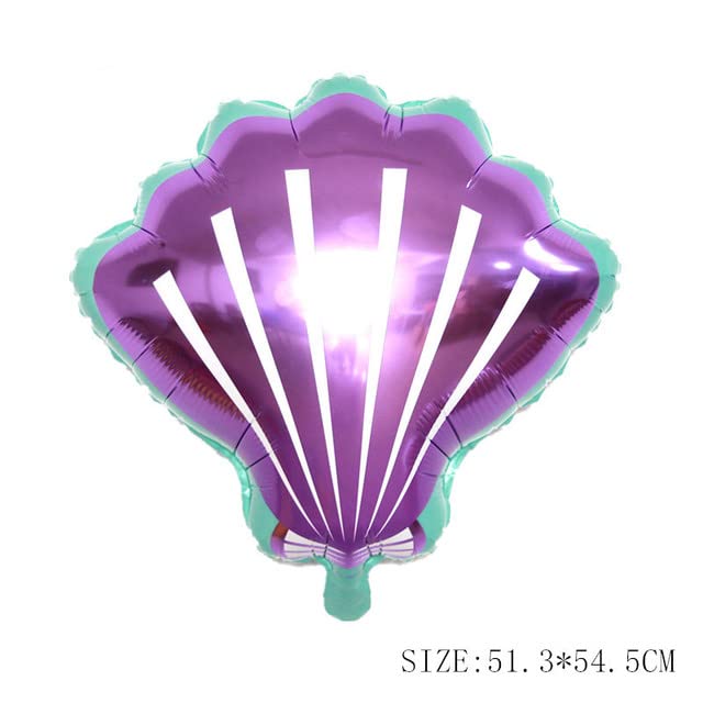 Mermaid Decoration Kit – Sea Balloons & Mermaid Tail Foil Balloons by sdquskin
