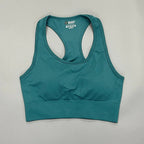 Seamless Sports Bra Set with Peach Hip Trousers – Super Stretch Long Sleeve Yoga Outfit S, M, L