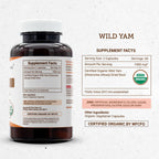 Secrets of the Tribe Wilder Yams – USDA Bio 120 Kapseln | Vegetarische Kapsel