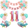 SEDECIDE 11th Birthday Decorations — Balloons, Banner & Party Supplies