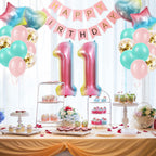 SEDECIDE 11th Birthday Decorations — Balloons, Banner & Party Supplies